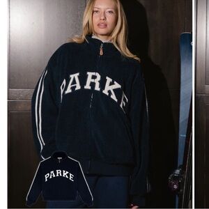 NWT PARKE Zip-up Fleece - S/M